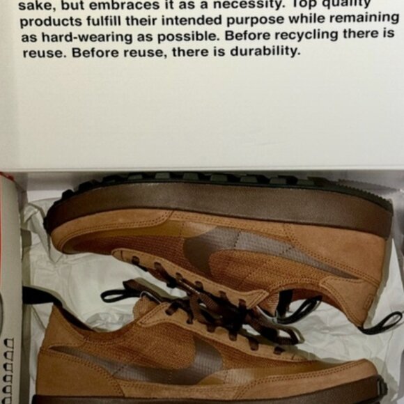NIKECRAFT Tom Sachs General Purpose Shoe. - Picture 1 of 3